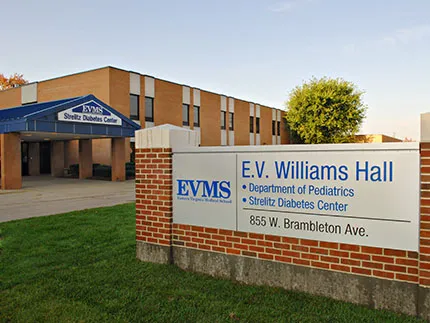 Trainees practice pulmonary and critical care medicine in clinics at EVMS' Williams Hall.
