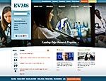 EVMS web site home page